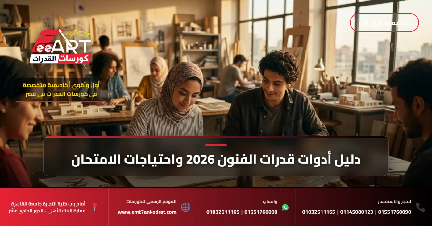 بوصلة 2026: قدراتك الفنية لمستقبل التصميم والعمارة